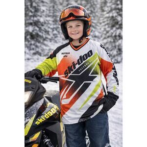 Ski-Doo Factory Racing Jersey Youth 14-16 NWT Snowmobile Winter Performance BRP